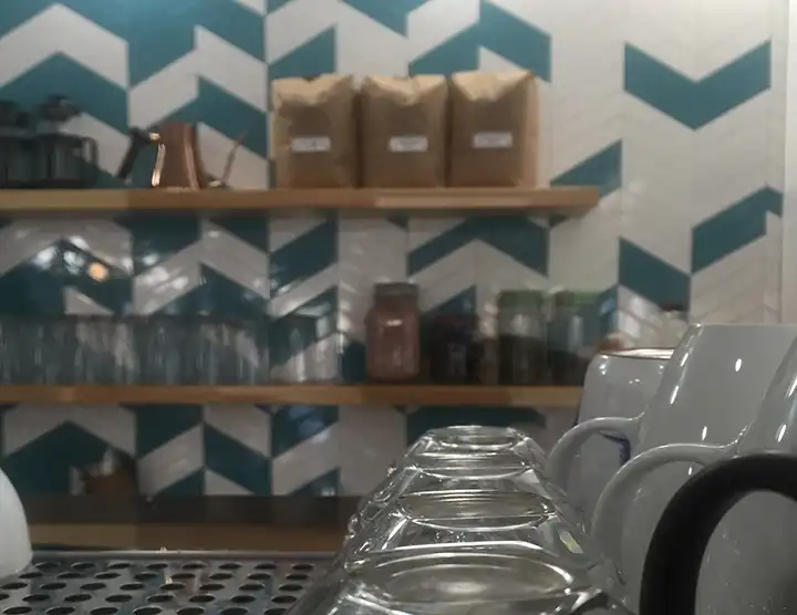 Mea Culpa Bar and Backsplash Design