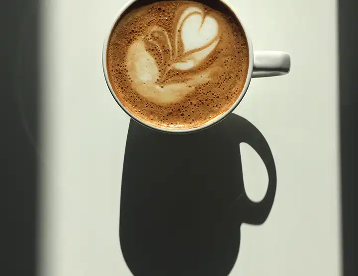 Heart Latte Art