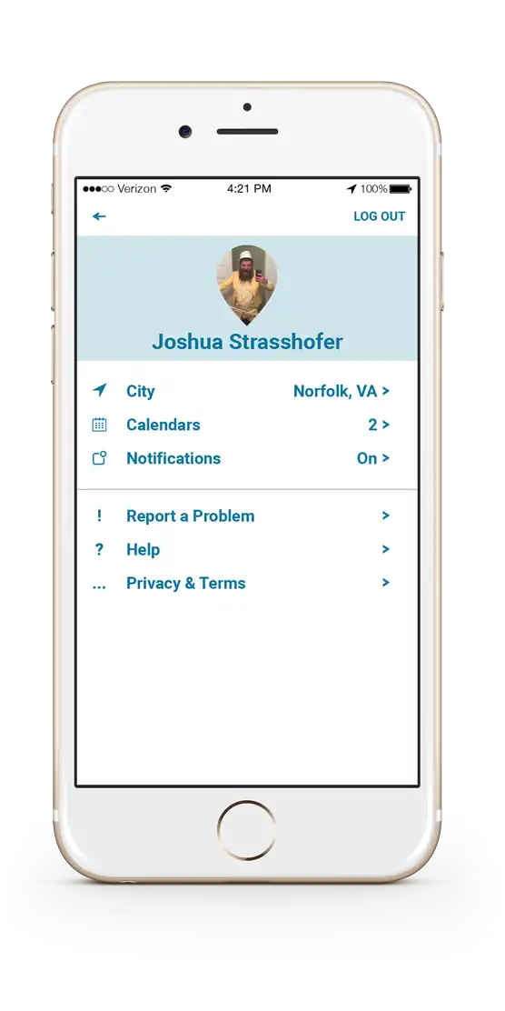 Omnivent Settings Page